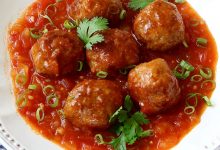 כדורי בשר ברוטב עגבניות, מיטבולס, meatballs, קציצות ברוטב עגבניות