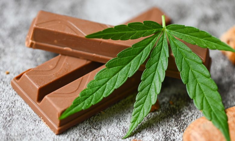 chocolate bars with cannabis