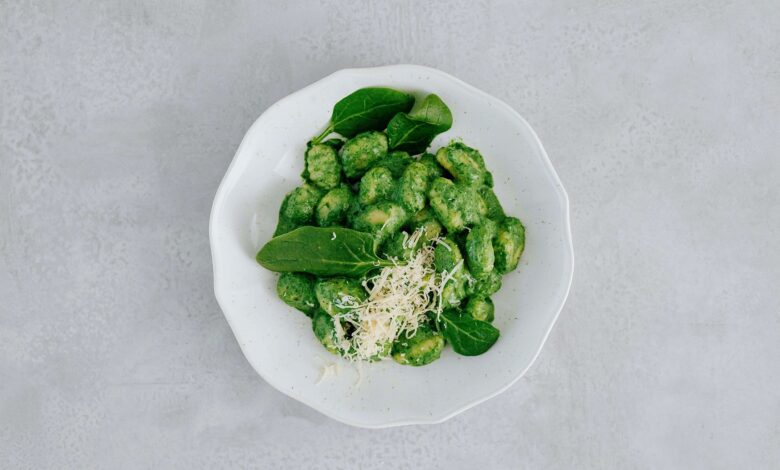 Gnocchi with Spinach