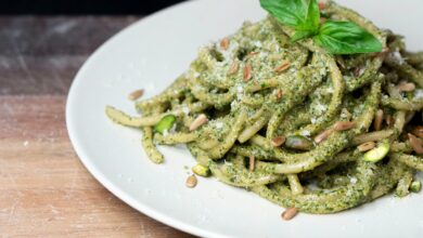 pistachio spaghetti